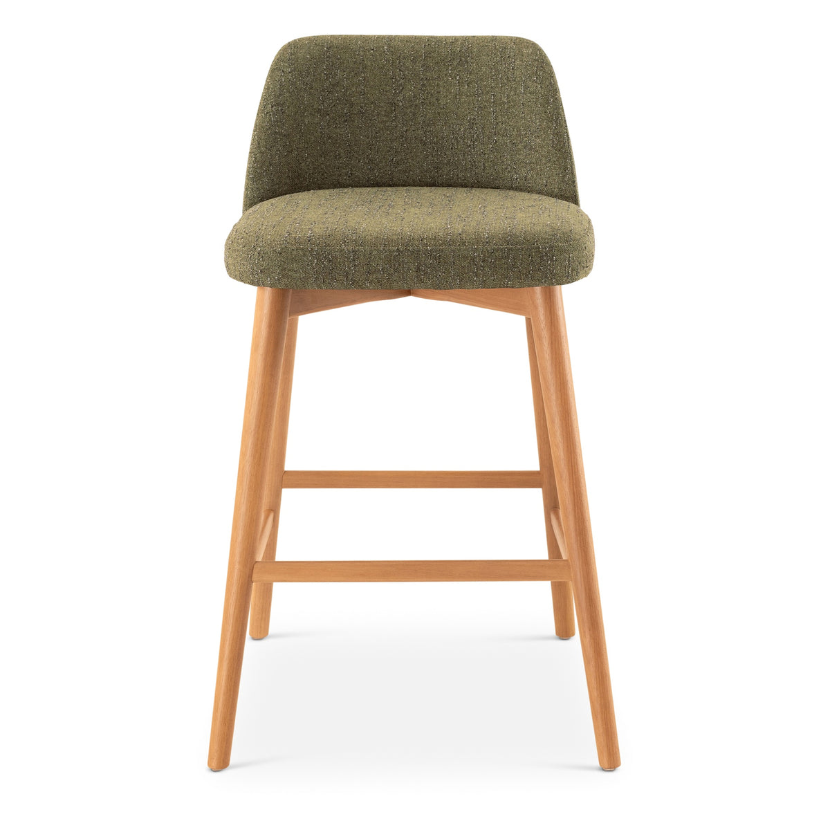 Tonia Counter Stool - Texan Burnish Guardian Seat - Domasco Frame by Urbia - product view