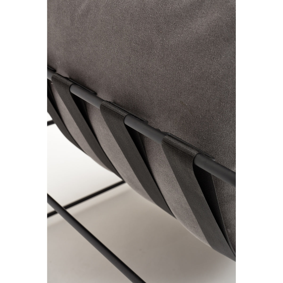 Metro Trent Accent Chair - Washed Grey Upholstery by Urbia - detail 7