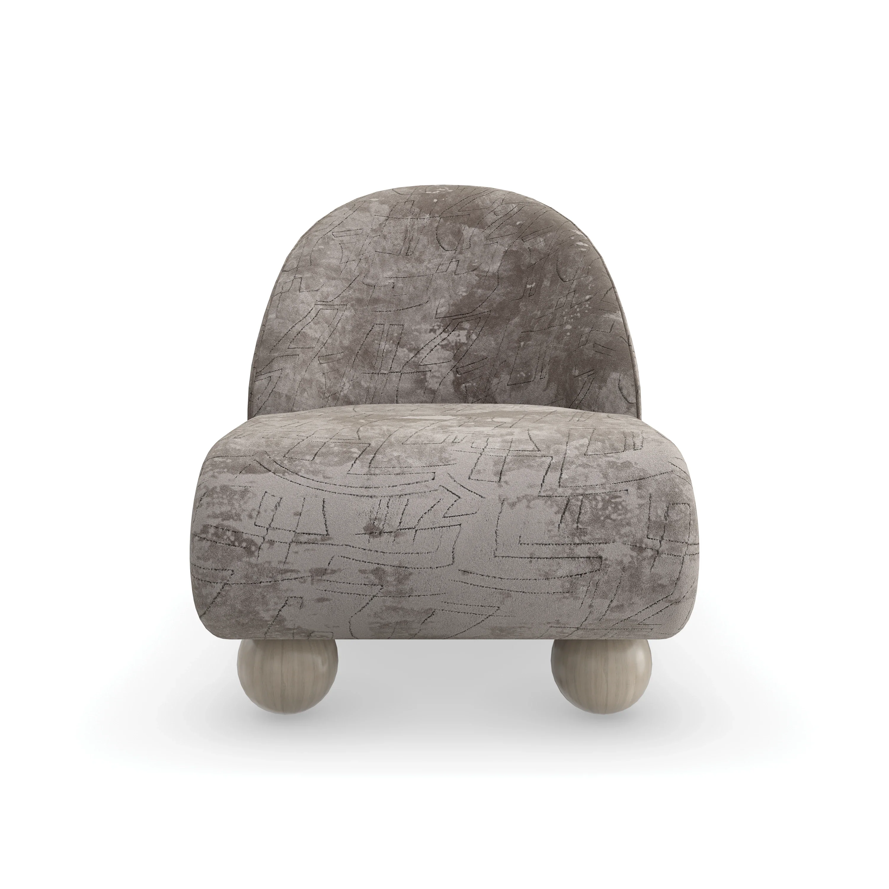Bora Bora Sabbia Accent Chair 30" by Caracole