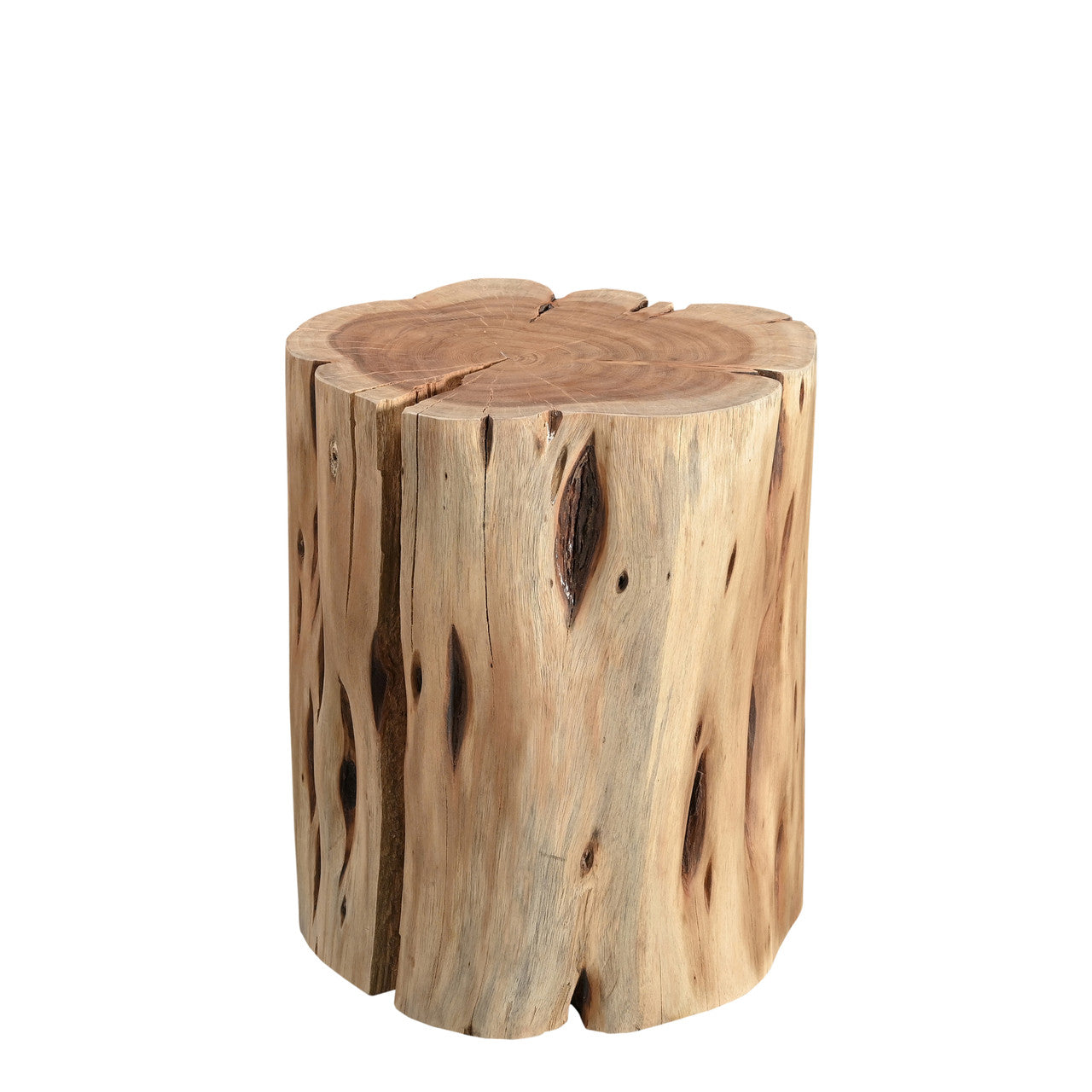 Brooks - Solid Wood Stump - Teak