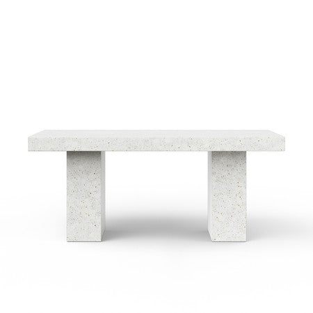 Mixx Elcor Dining Table 35.5" x 70.75" - Ivory Terrazzo