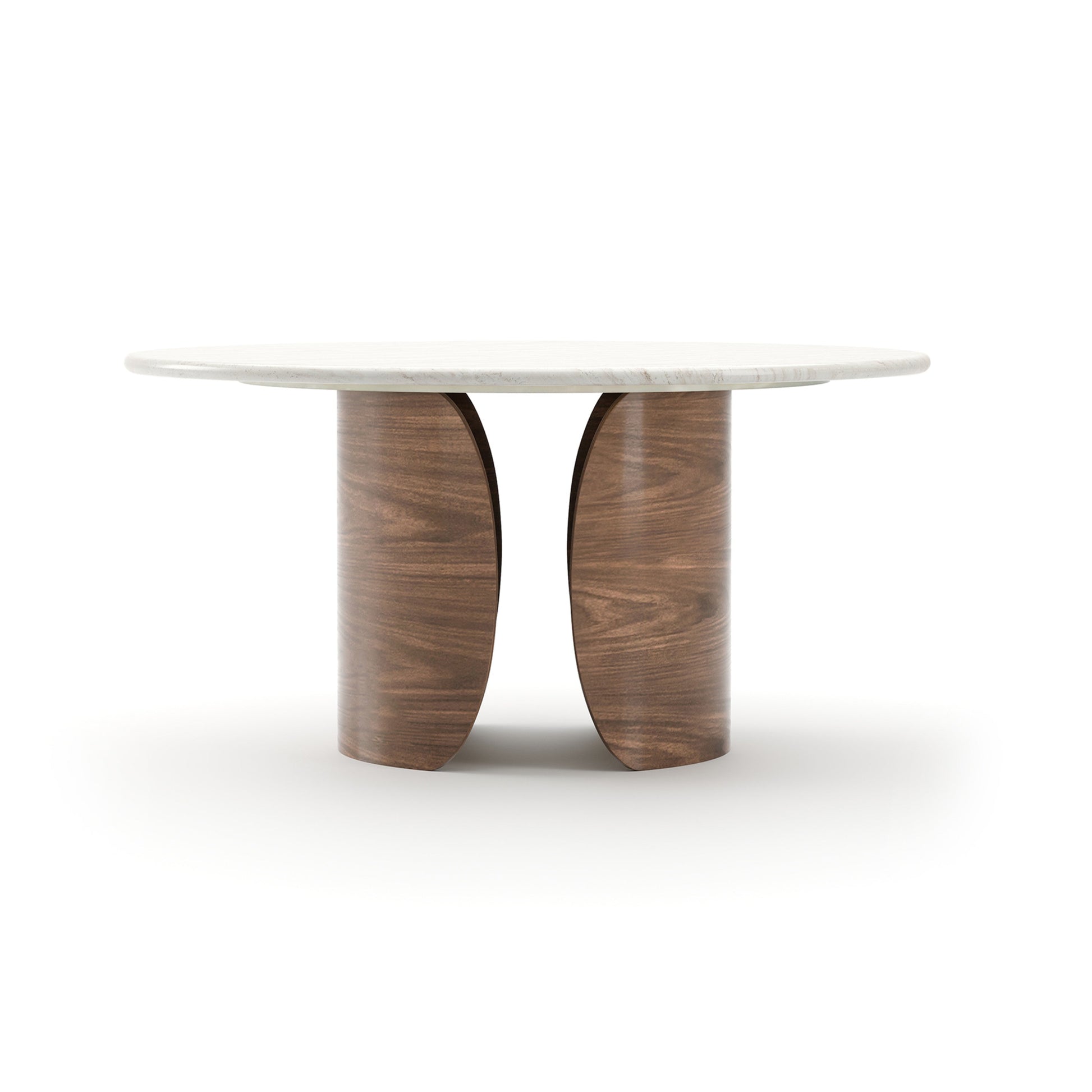 Fleur Dining Table Porcini 60" by Caracole