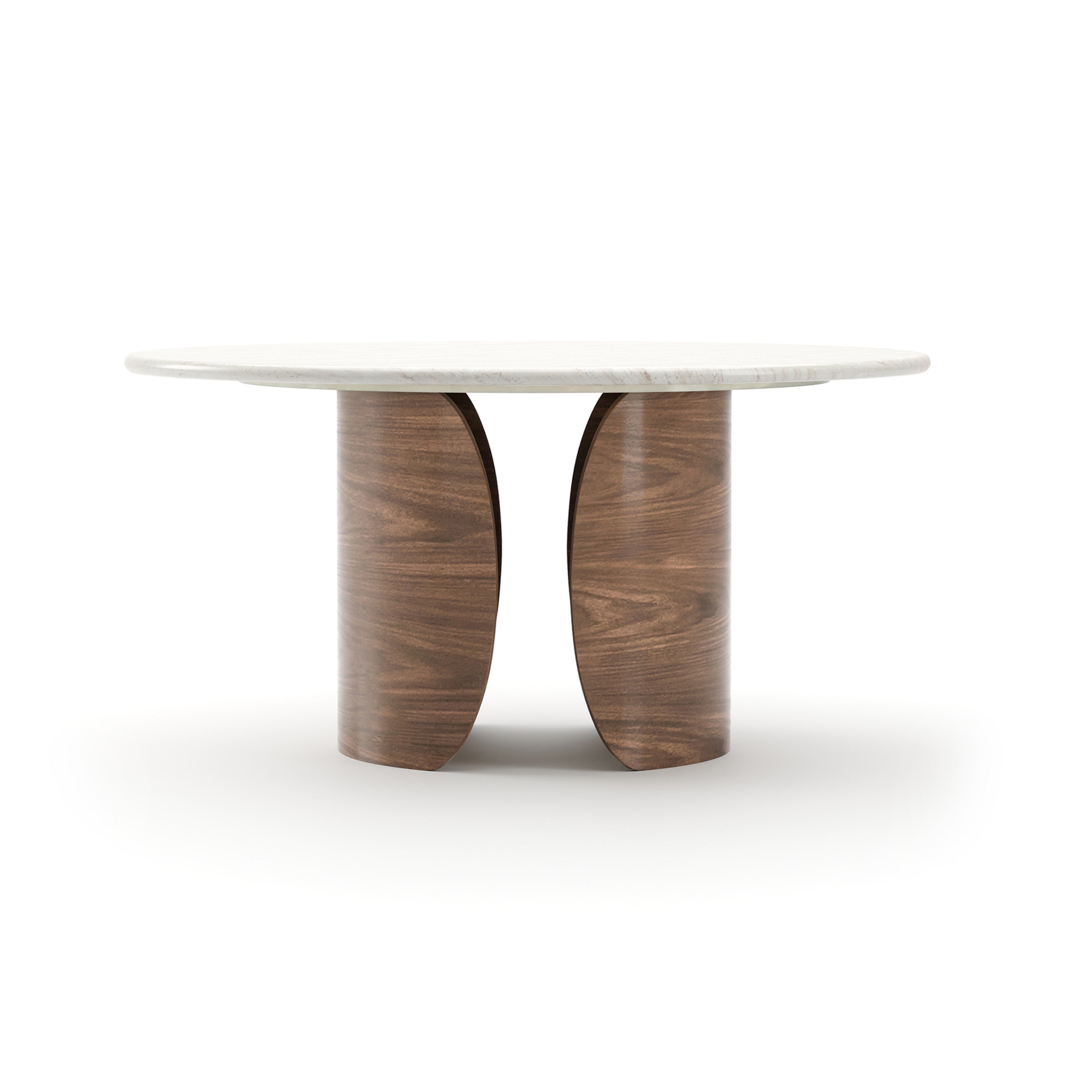 Fleur Dining Table Porcini 60" by Caracole
