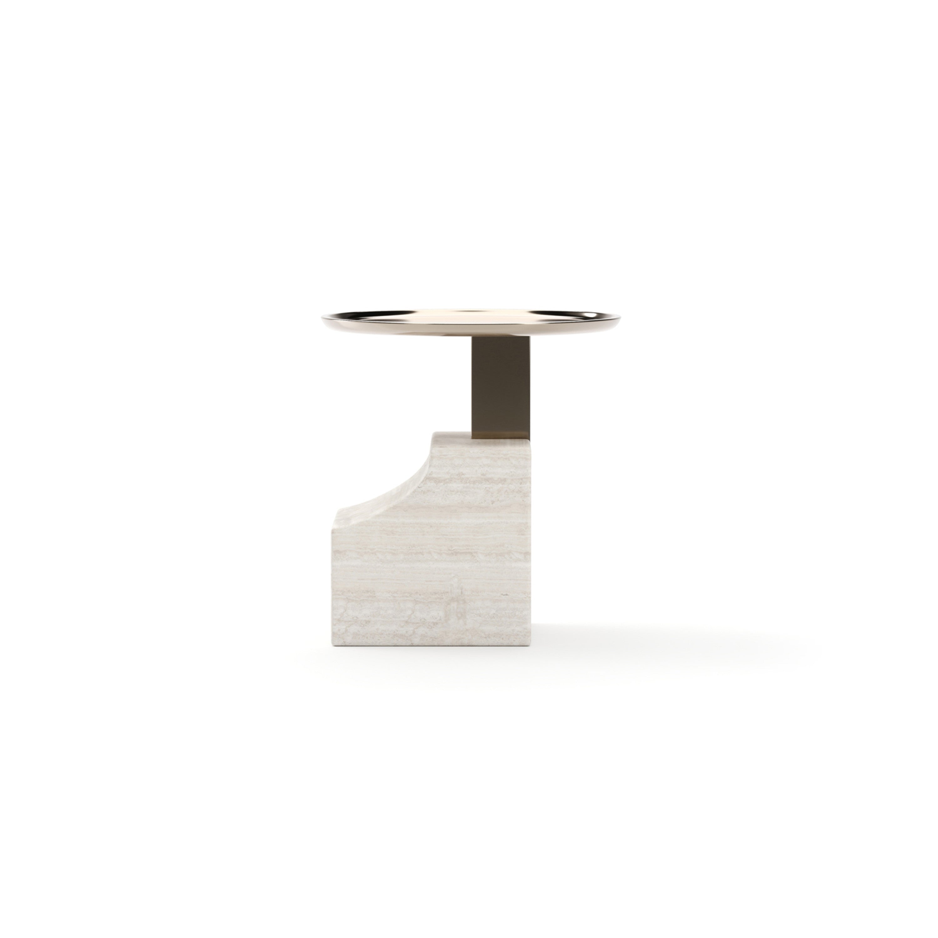 Overlap Integrated Accent Table Sectional 17" by Caracole