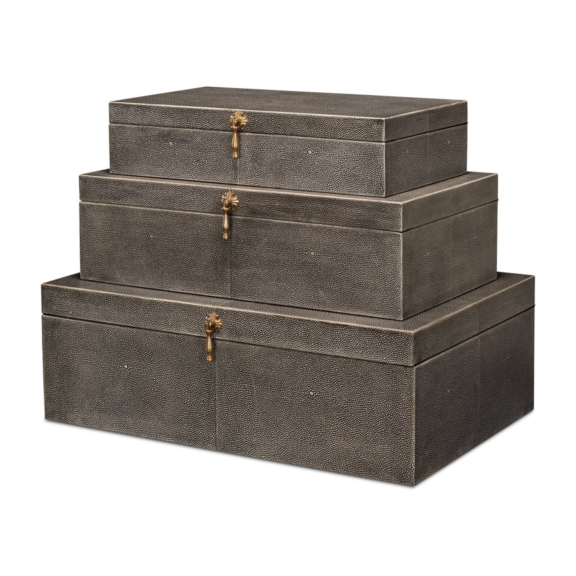 Cosmos Nesting Boxes, Set Of Three by Sarreid Ltd