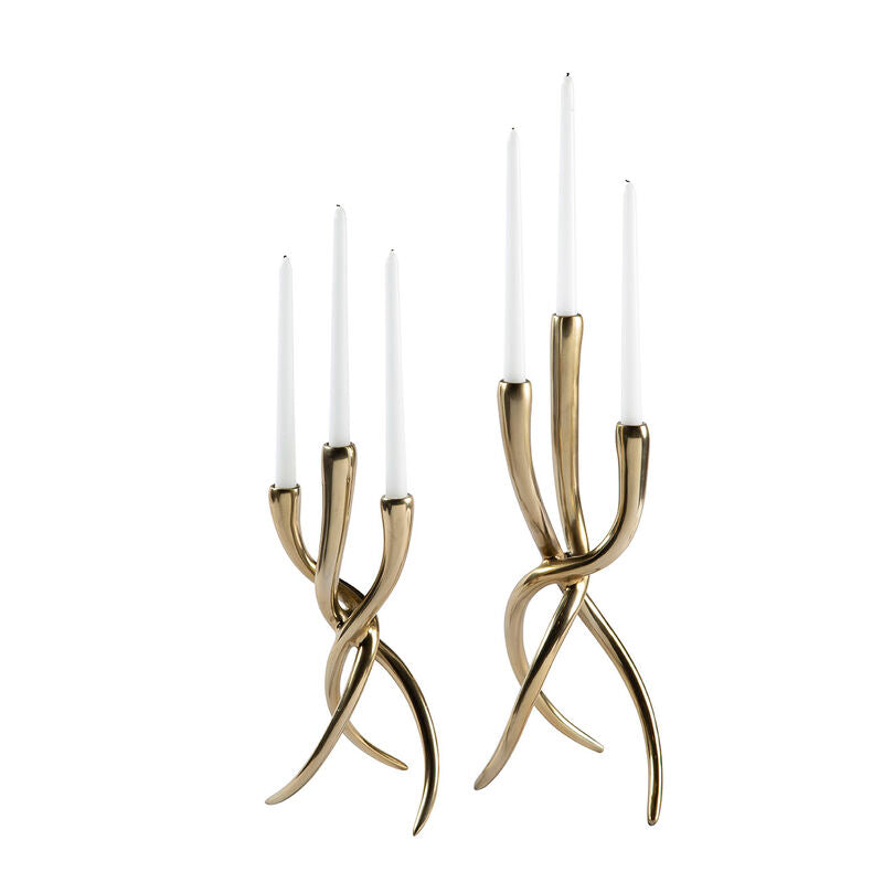 Ansley Taper Candle Holder Set by Furniture Classics at ZIN Home