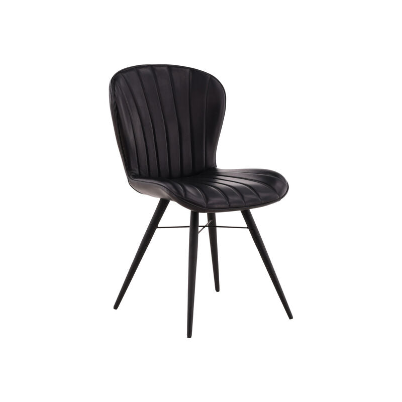 Black Peloso Side Chair by Furniture Classics at ZIN Home