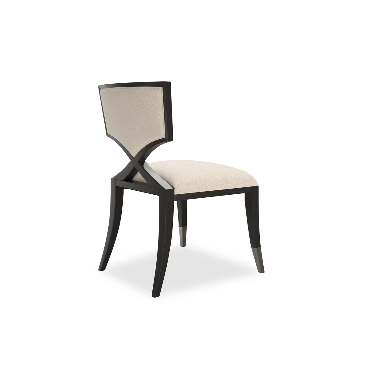 First Chair-Ivory Dark Chocolate 19" by Caracole - view 4