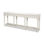 Chantal Console Table Antique White by Sarreid Ltd