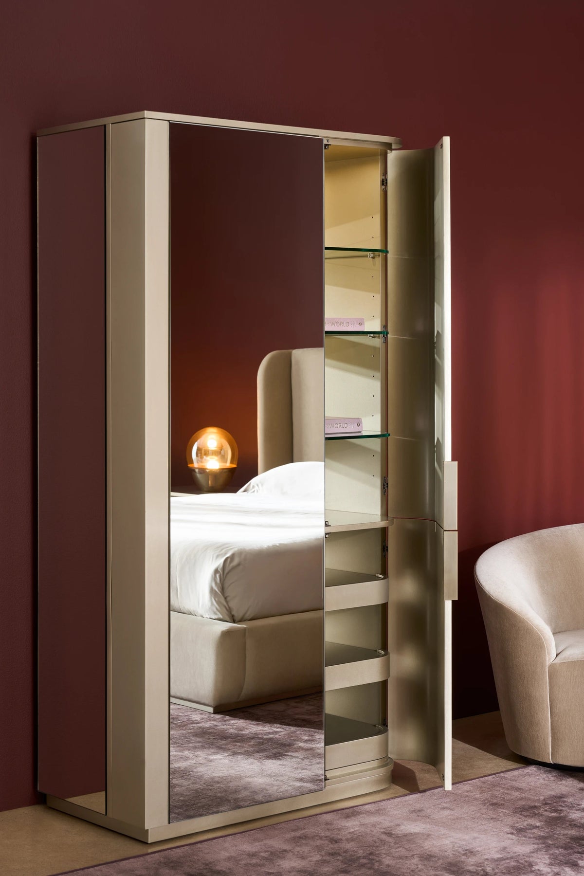 Oblique Armoire 42.25" by Caracole - view 4