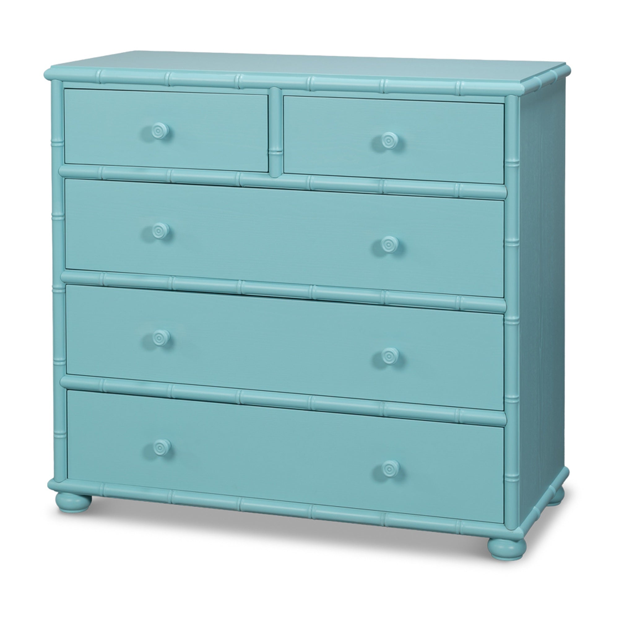 Manchester 5 Drawer Chest, Custom by Sarreid Ltd