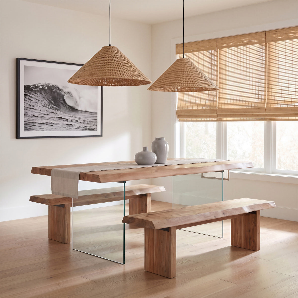 Brooks Bench 65" - Teak Frame by Urbia - detail 8