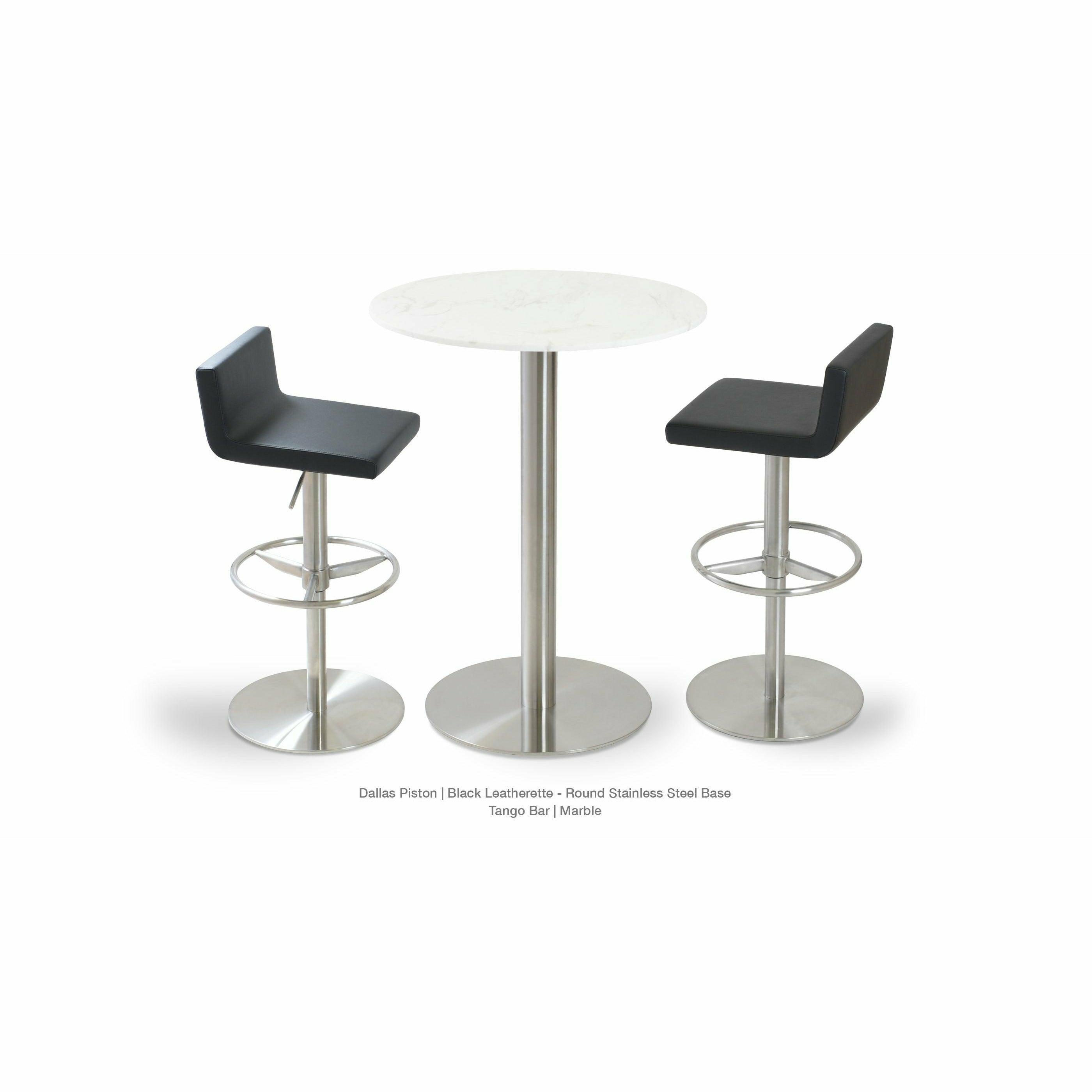 DALLAS PISTON SWIVEL STOOL