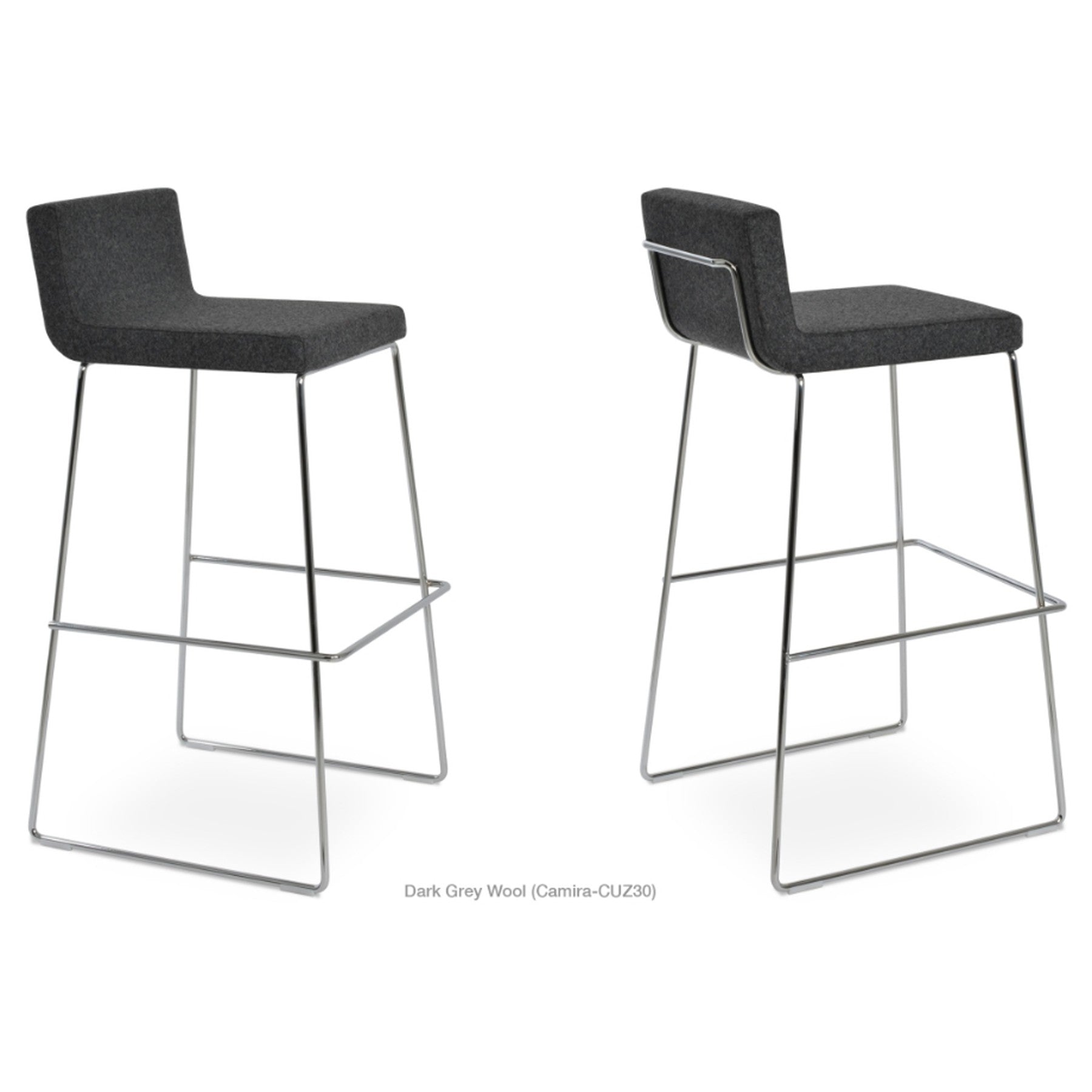 DALLAS WIRE HANDLE BACK STOOL | SohoConcept tight square image