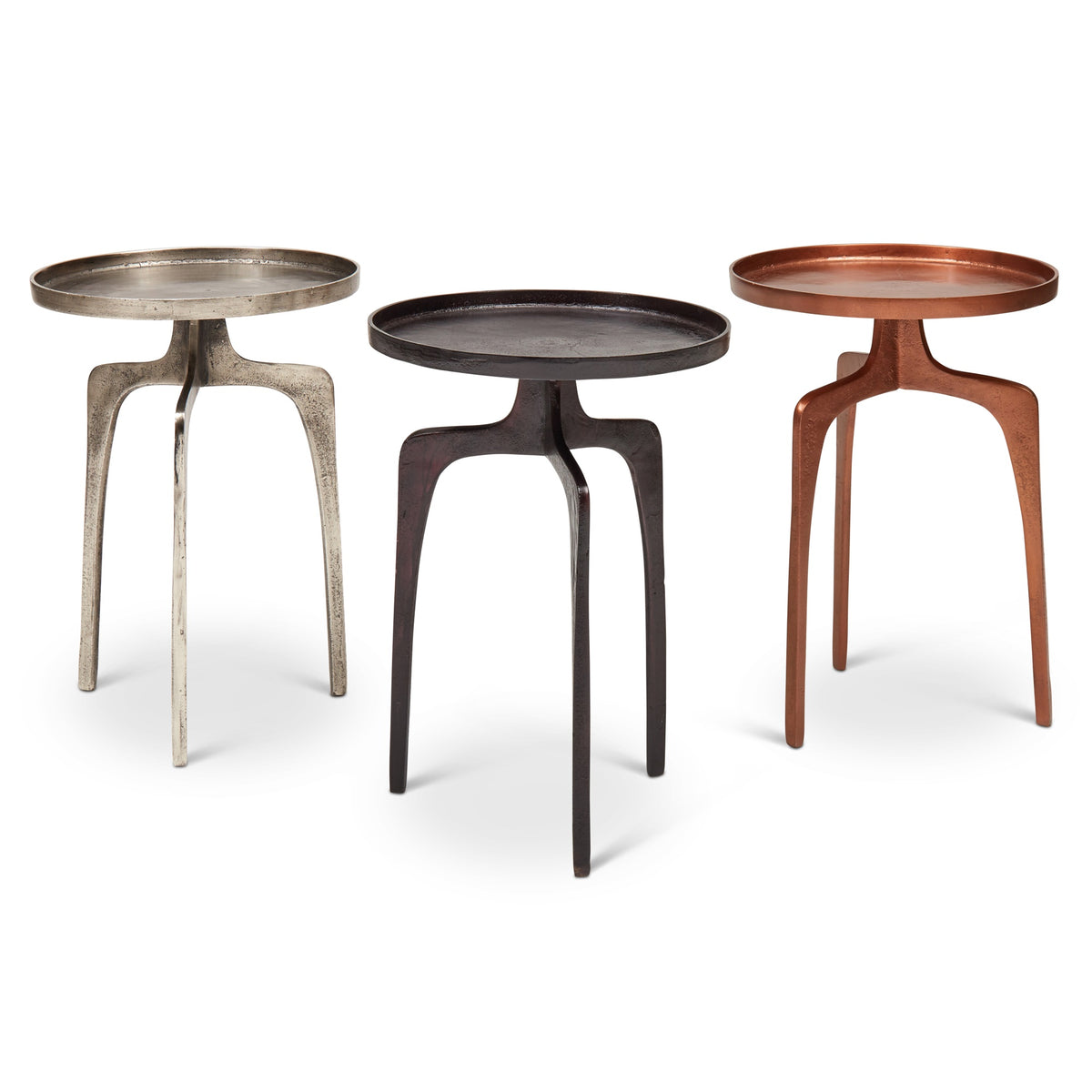 Elements Vinya End Table - Raw Bronze by Urbia - detail 6