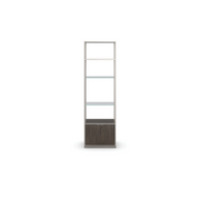 La Moda Display Unit Pier Sepia Bar Cabinet 24" by Caracole
