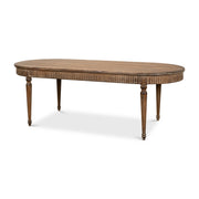 French Antique Reproduction Dining Table by Sarreid Ltd