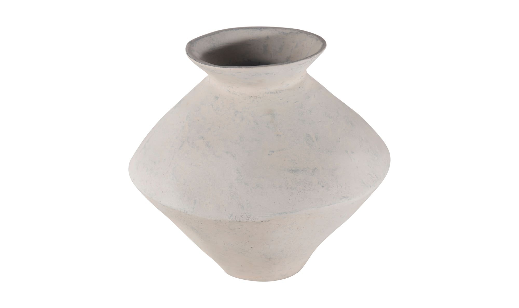 Raja Medium Decorative Vessel White by Moe's Home Collection - view 19
