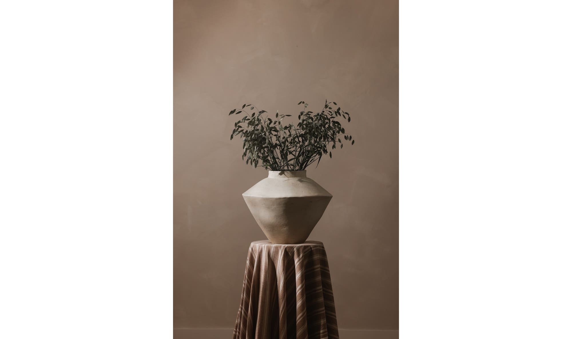 Raja Large Decorative Vessel Beige by Moe's Home Collection - view 13