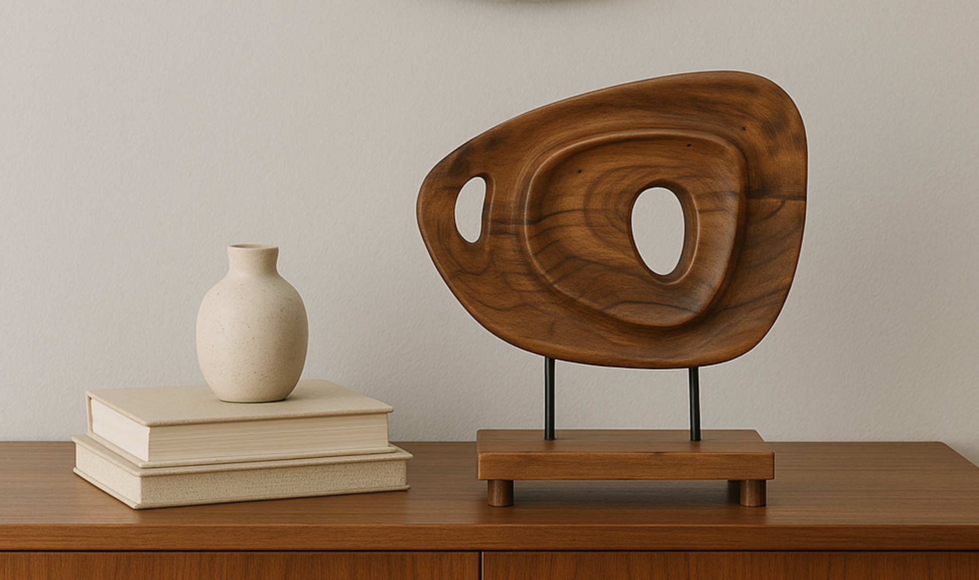 Saddler Sculpture Natural Acacia by Moe's Home Collection - view 4