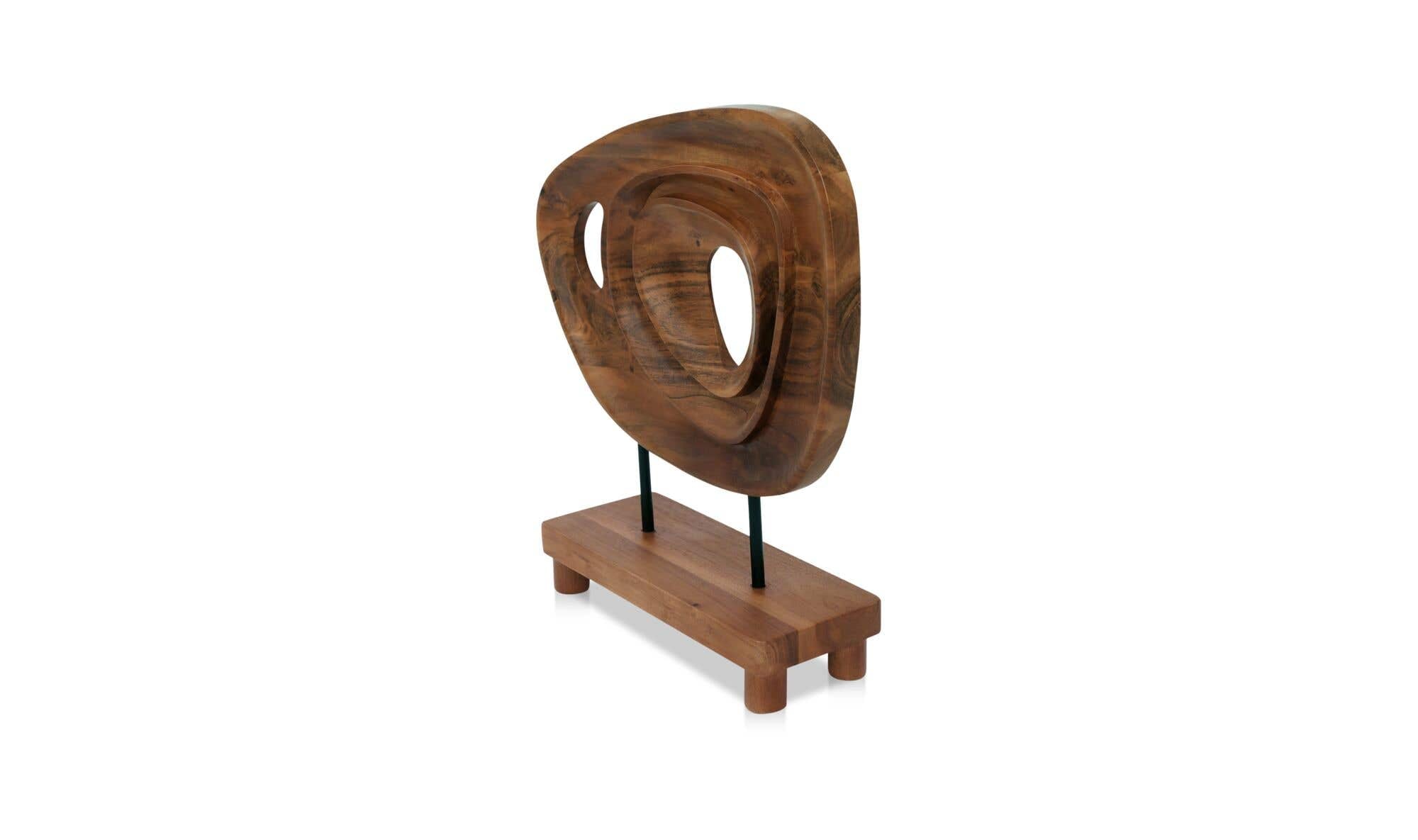 Saddler Sculpture Natural Acacia by Moe's Home Collection - view 5