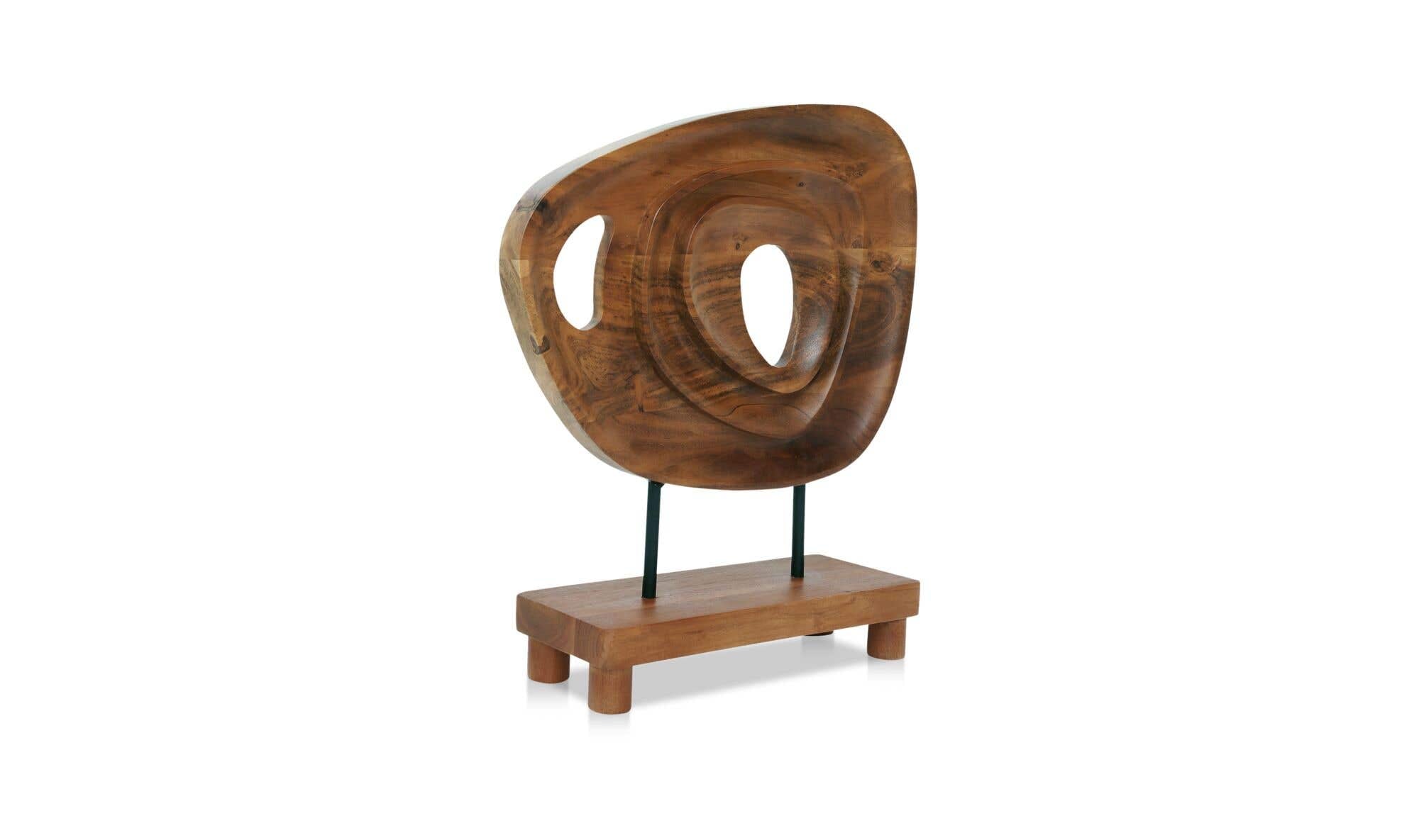Saddler Sculpture Natural Acacia by Moe's Home Collection - view 7