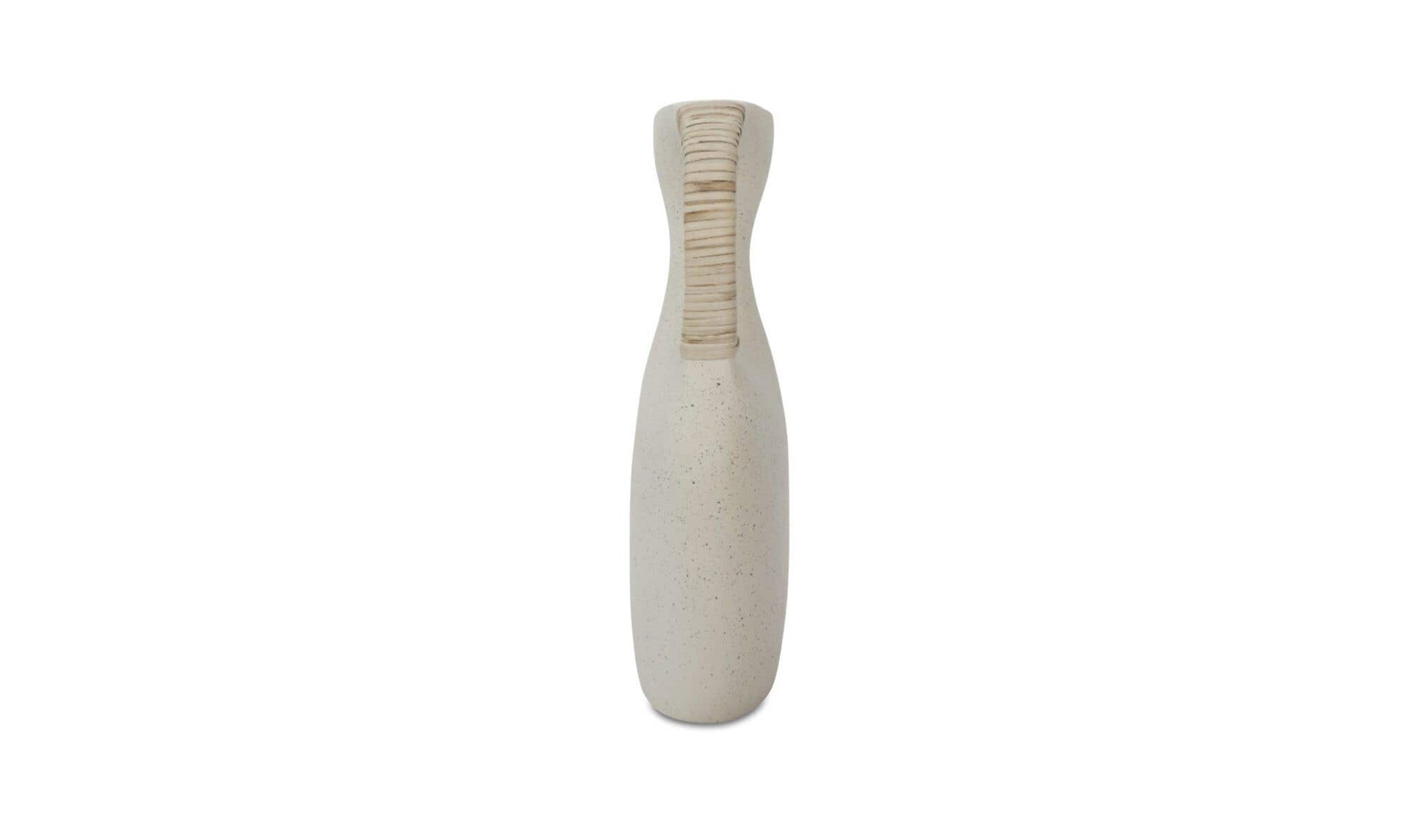 Vila 13In Sculptural Vessel Cream White by Moe's Home Collection - view 6