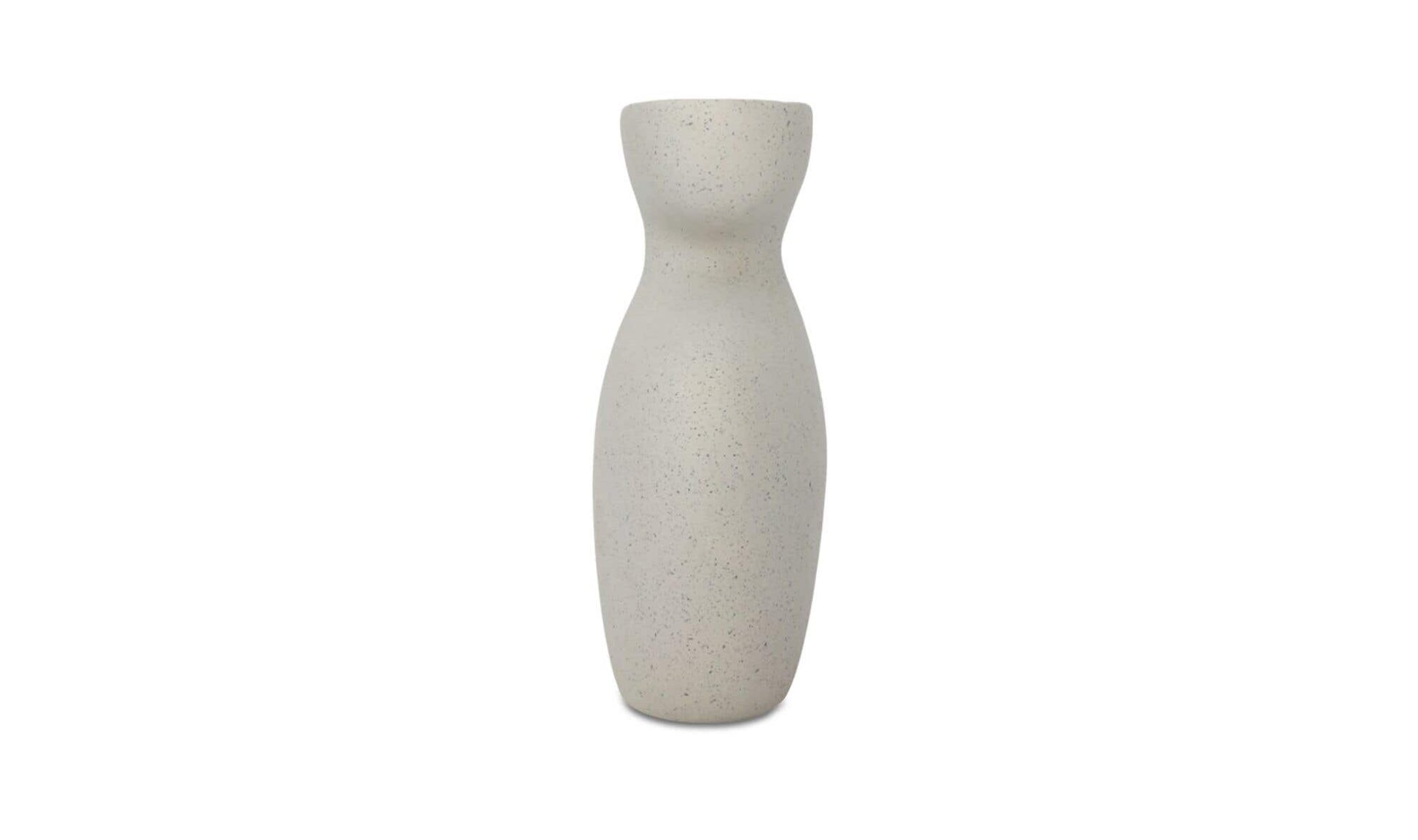 Vila 9.5In Sculptural Vessel Cream White by Moe's Home Collection - view 5