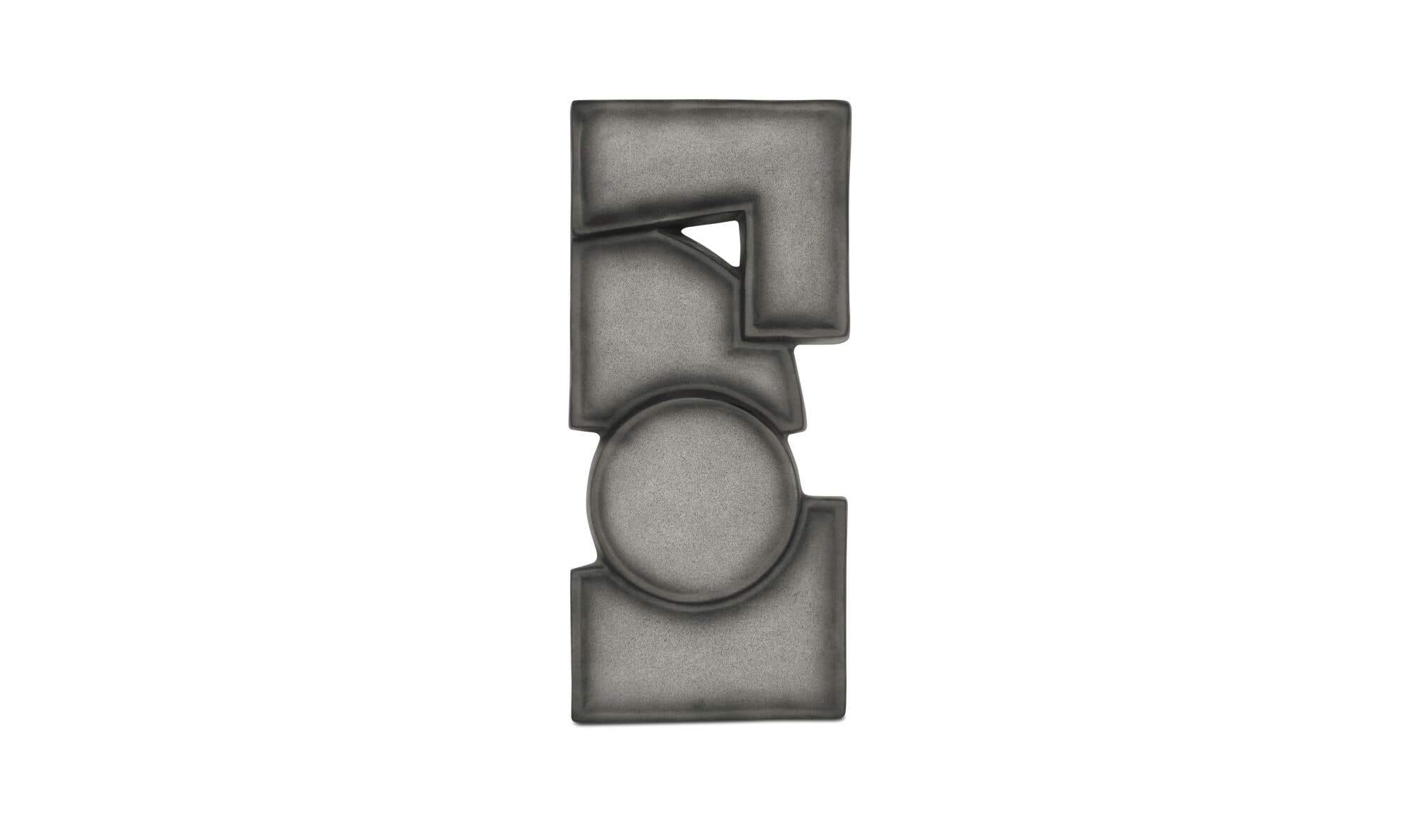 Teo Wall Sculpture Charcoal by Moe's Home Collection - view 4