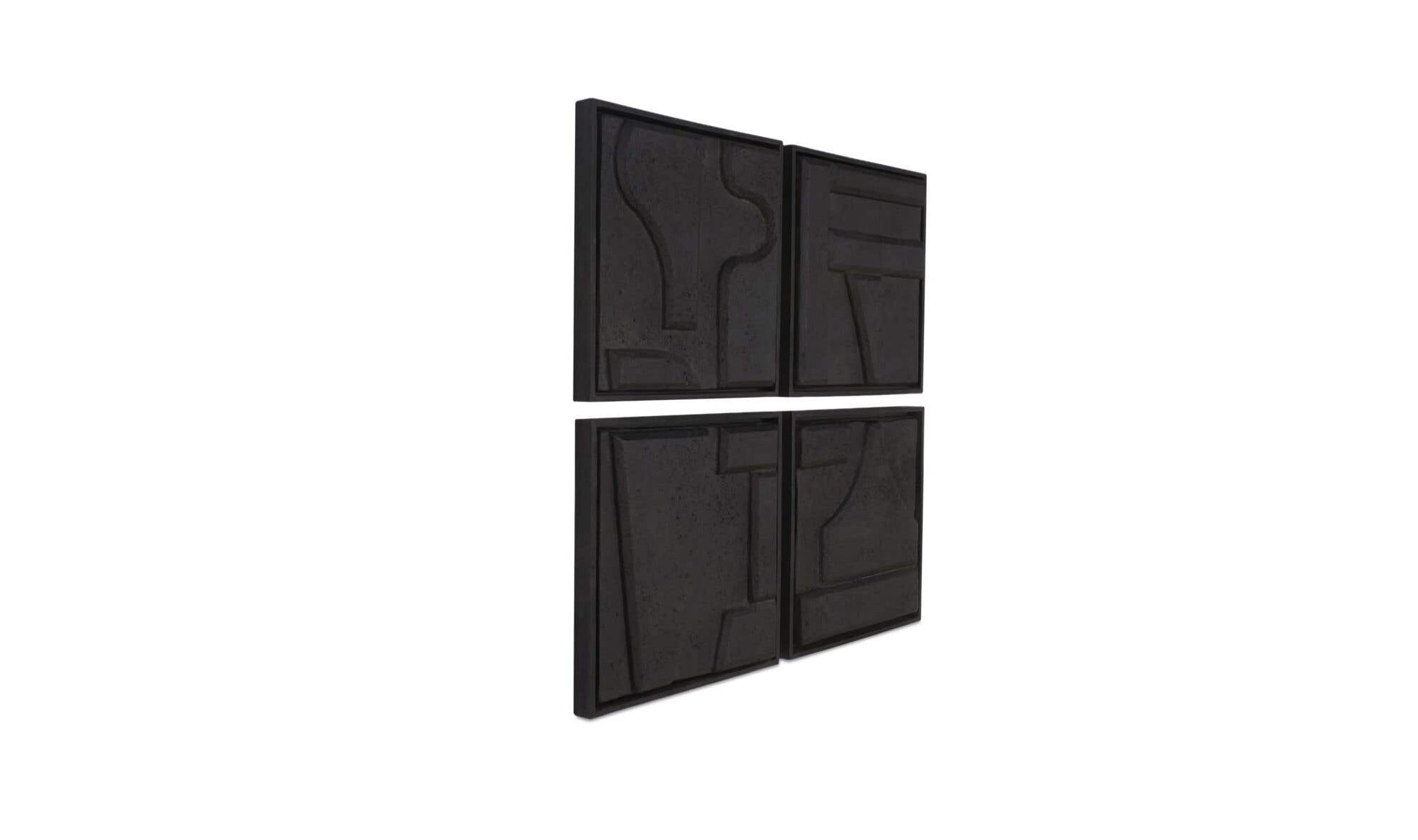 Alva Wall Sculpture-Set Of 4 by Moe's Home Collection - view 5