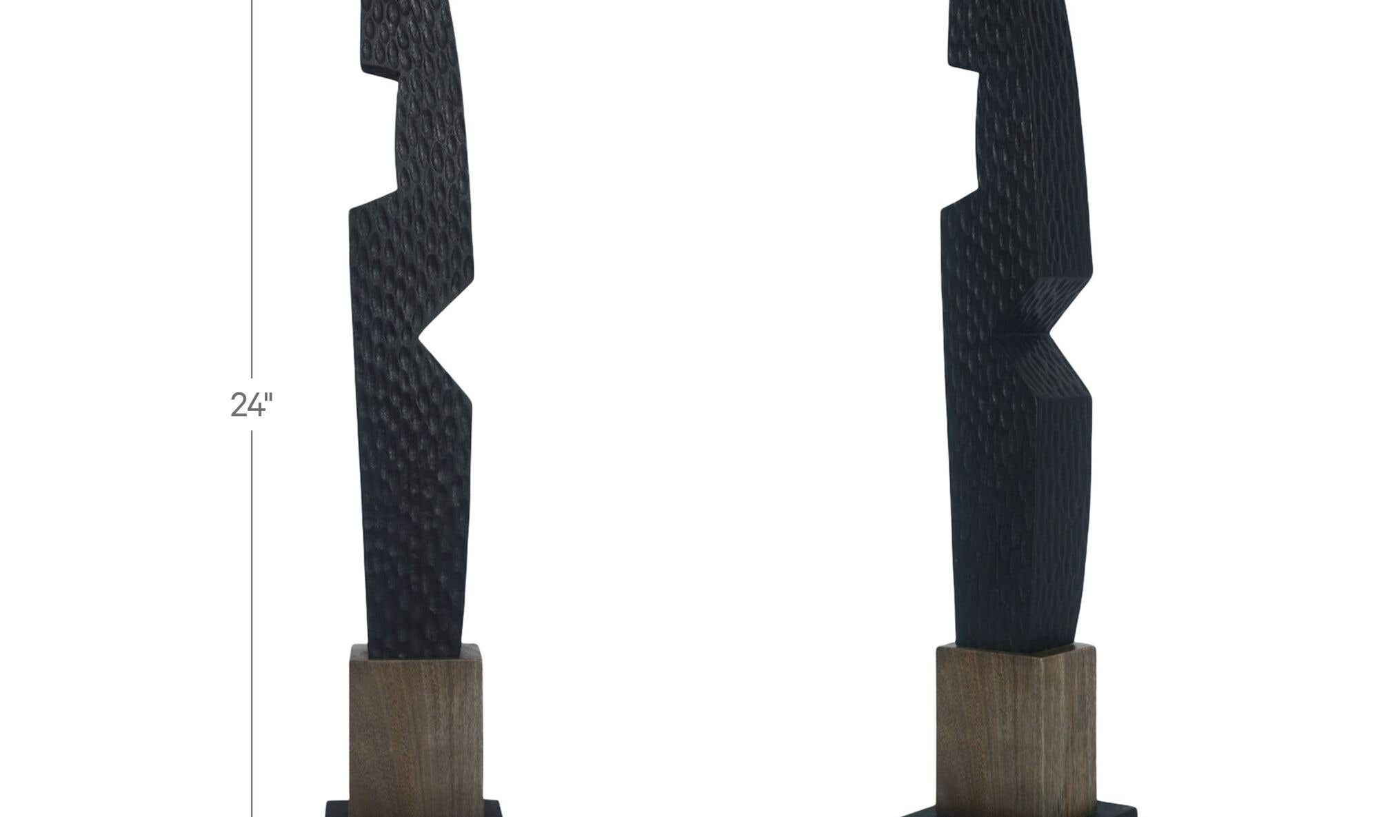 Fenn Sculpture Black by Moe's Home Collection - view 11