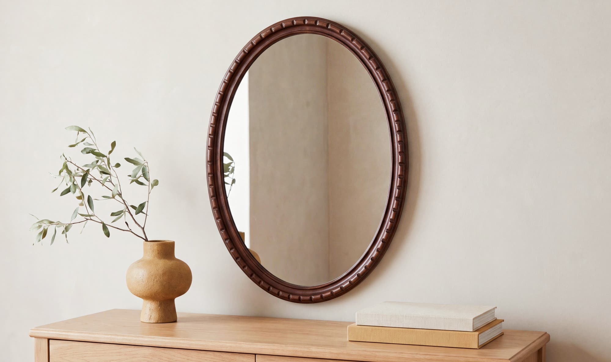 Lainey Mirror Brown by Moe's Home Collection - view 3