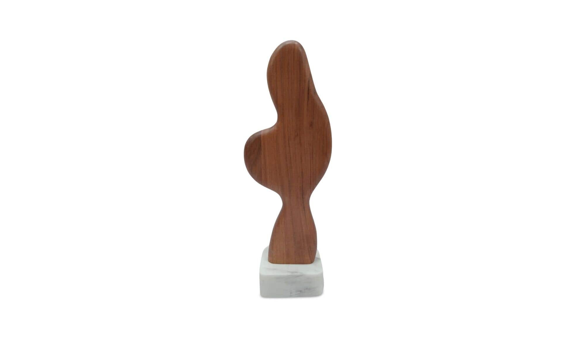 Eon Wood And Marble Sculpture 1 by Moe's Home Collection - view 3