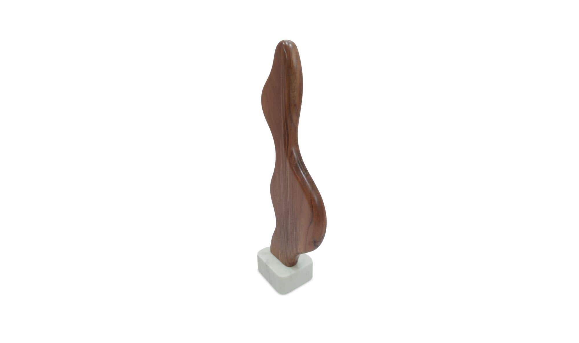 Eon Wood And Marble Sculpture 2 by Moe's Home Collection - view 4