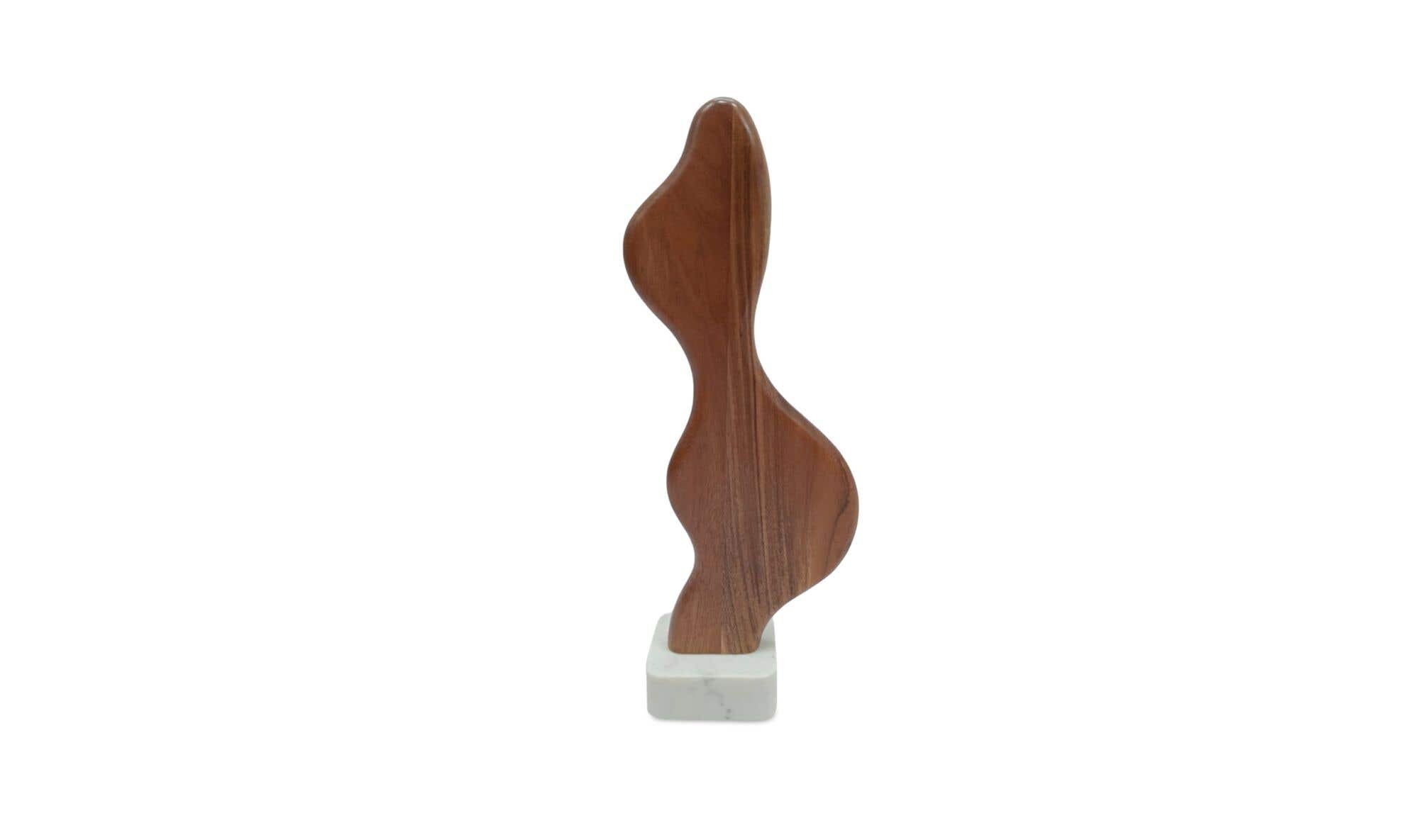 Eon Wood And Marble Sculpture 2 by Moe's Home Collection - view 3
