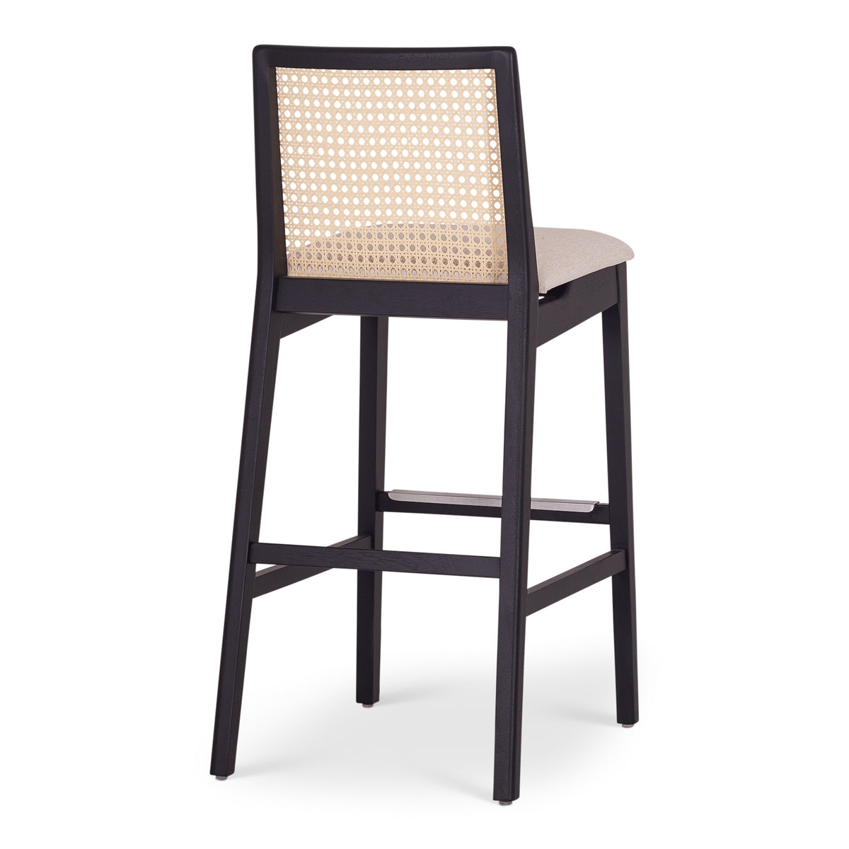 Nardia Barstool Ebano, Medley Ivory, Bar Height by Urbia - detail 2