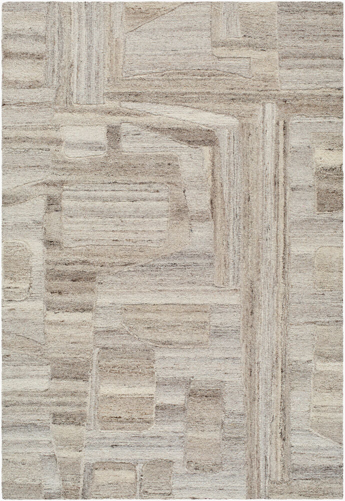 Dundee Beige/Taupe Handmade Rug - 2' x 3'