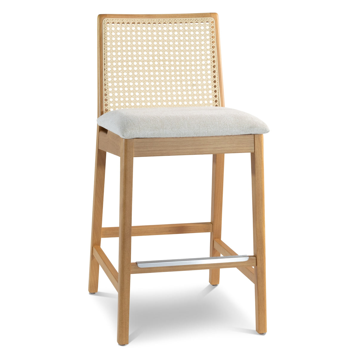 Nardia Cane Counter Stool Damasco, Harvest Natural, Counter Height by Urbia - detail 2