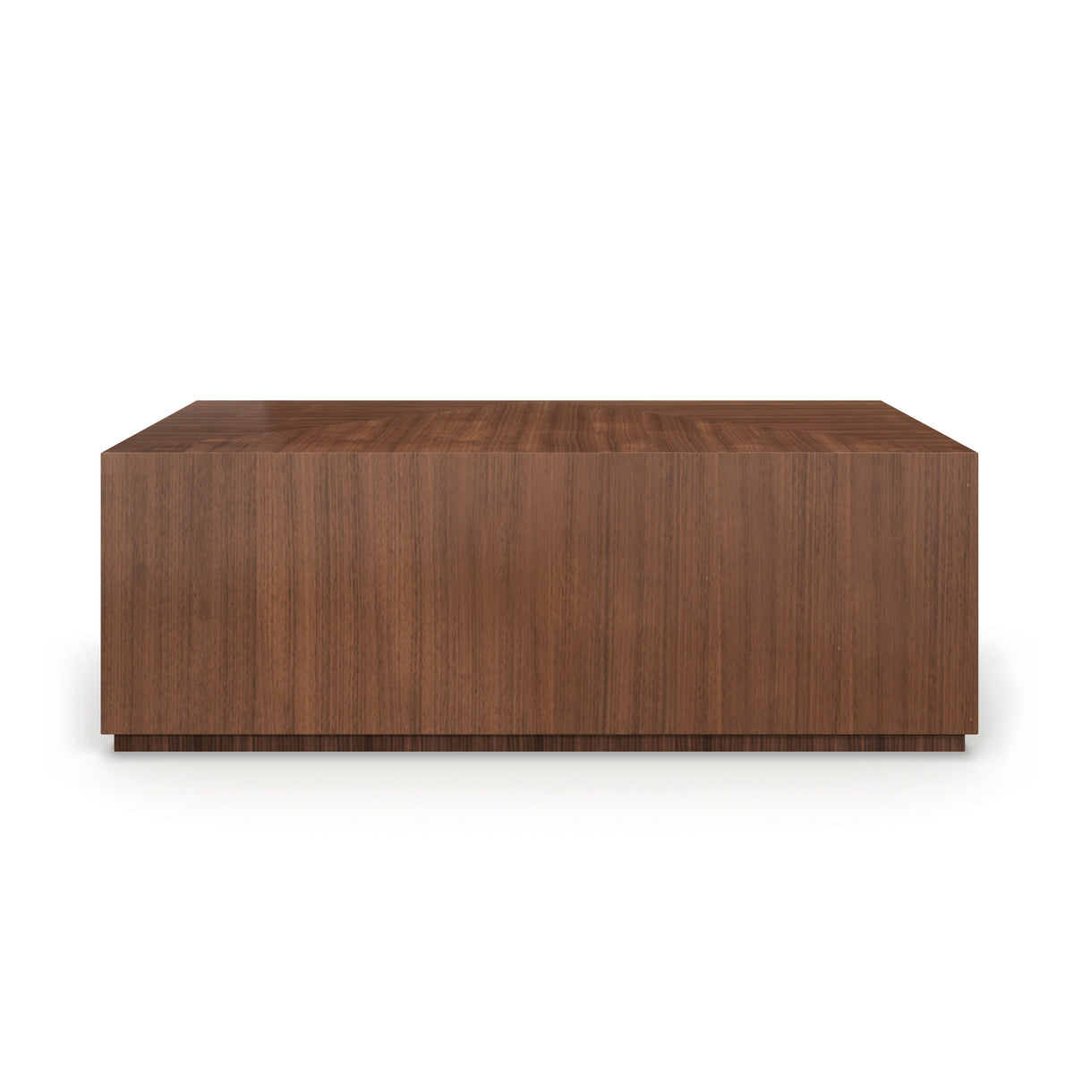 Bello Rectangle Cocktail Table New Natural Walnut 20" by Caracole