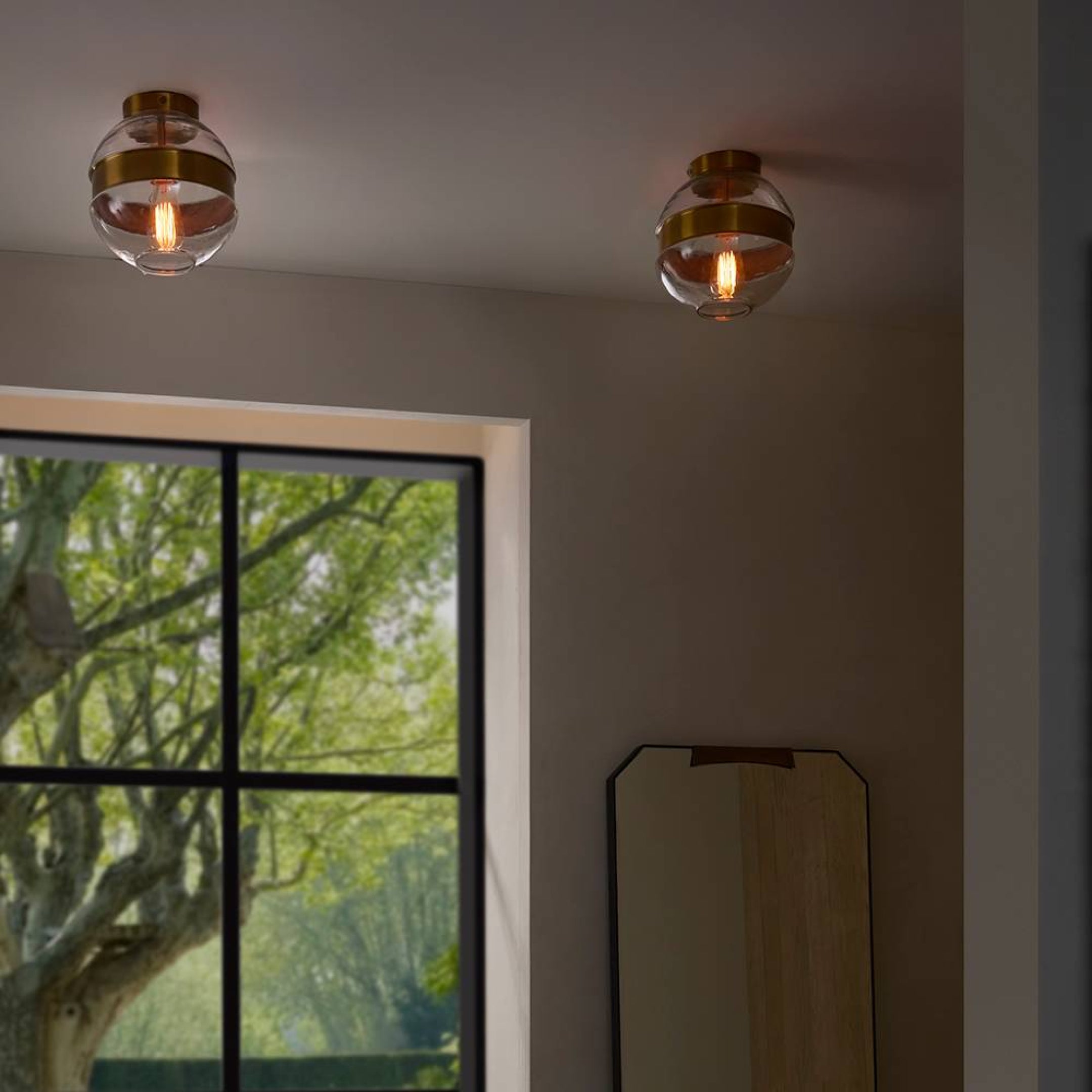Garrison Small Flush Mount
