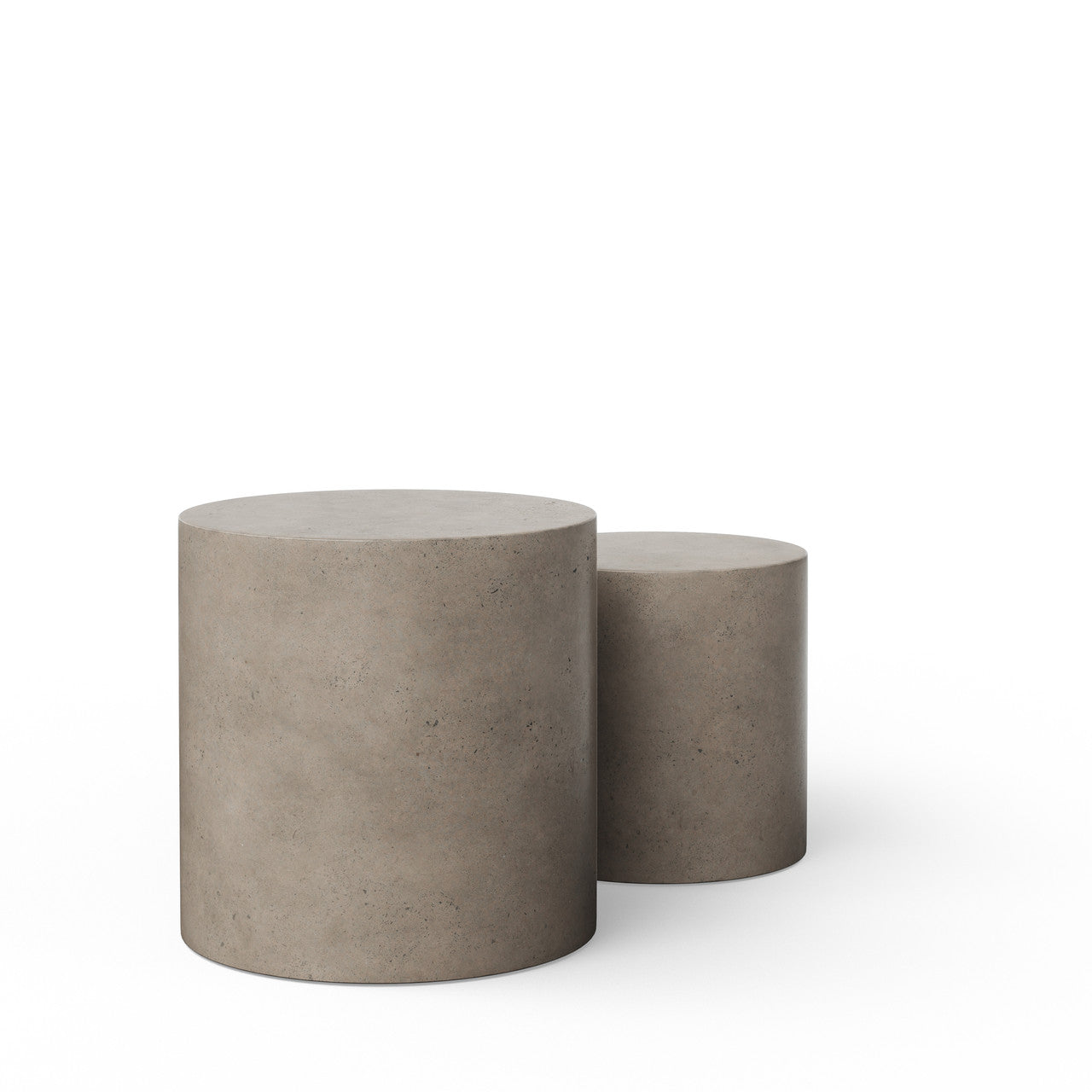 Mixx - Una Pedestal - Set of 2 - Dark Grey