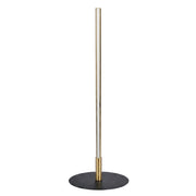 Dimond LED Table Lamp | Matte Black and Round Metal Base