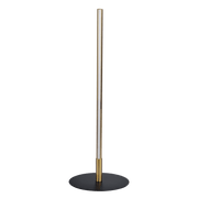 Dimond Black LED Table Lamp with On/Off Switch Round Metal Base