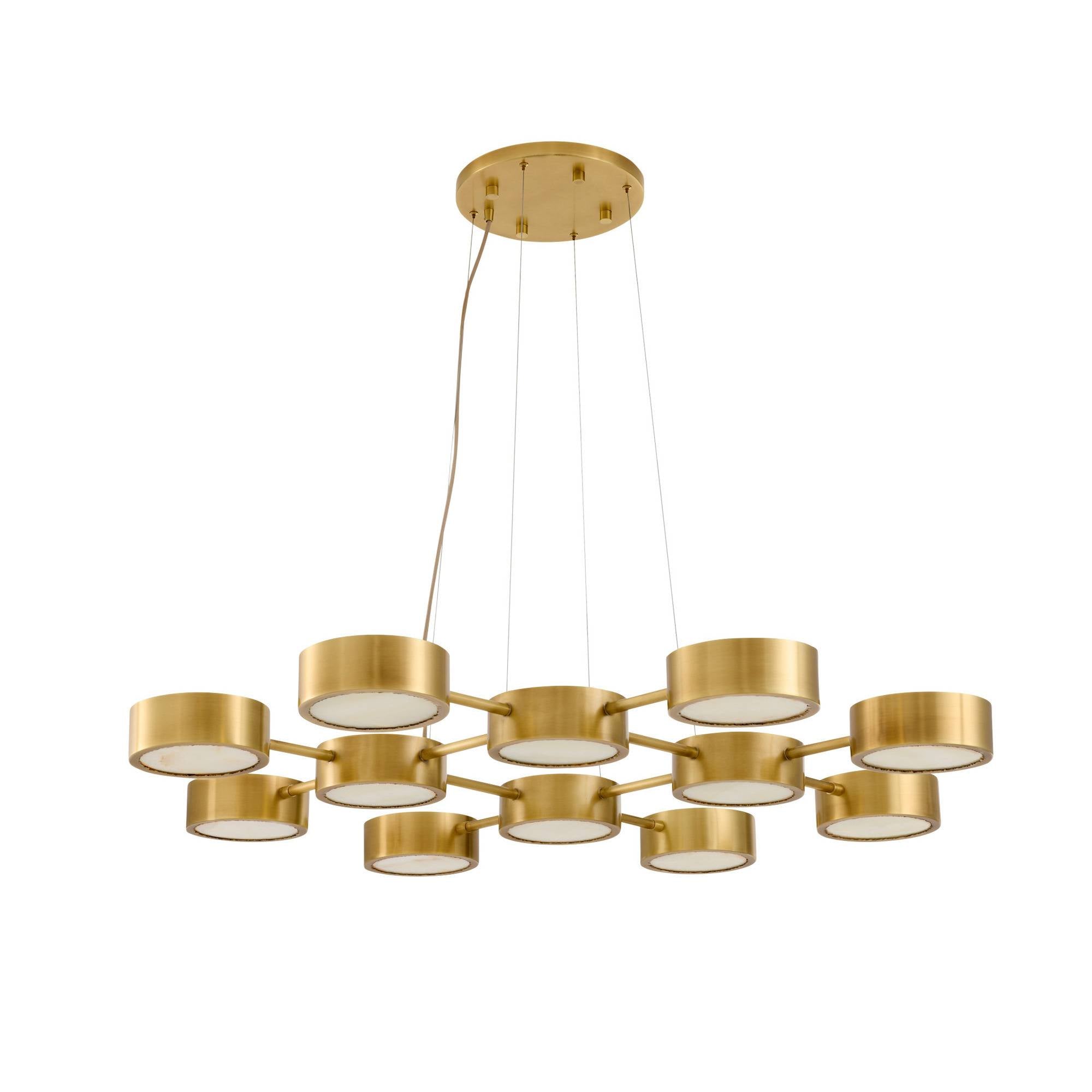 Wright Grid Chandelier by Arteriors - view 3
