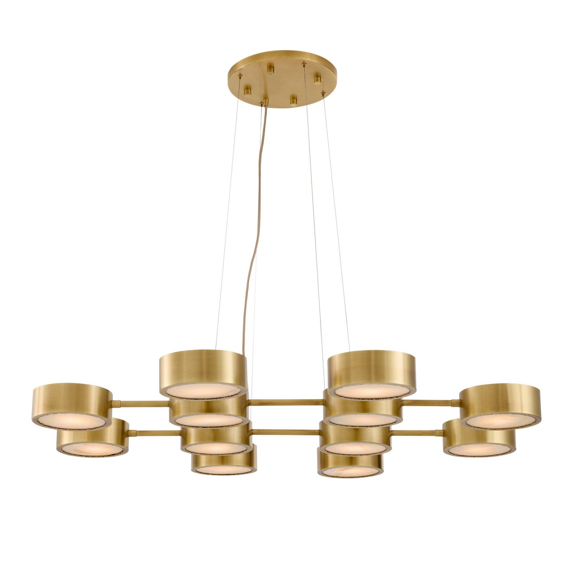 Wright Grid Chandelier by Arteriors - view 4