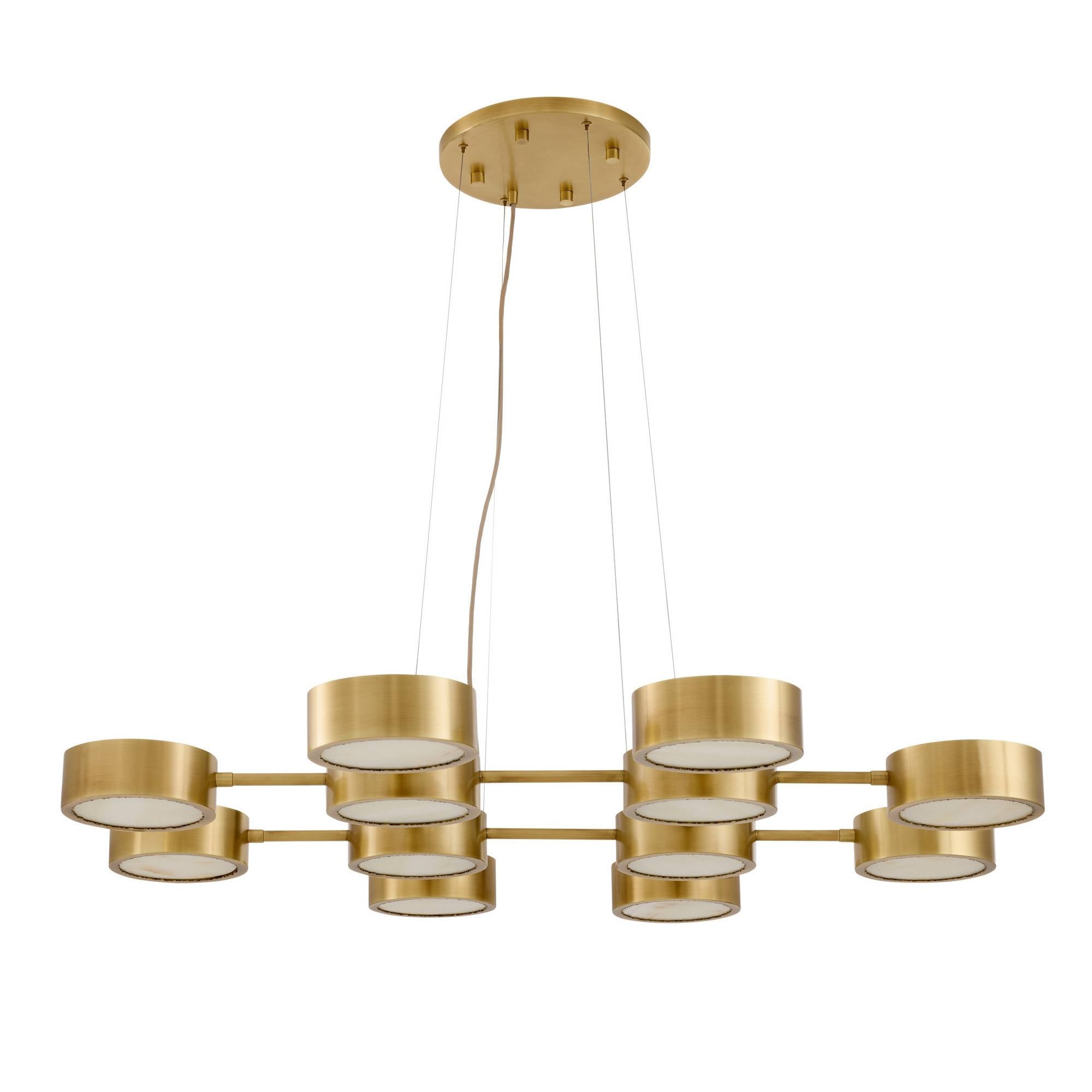 Wright Grid Chandelier by Arteriors - view 5