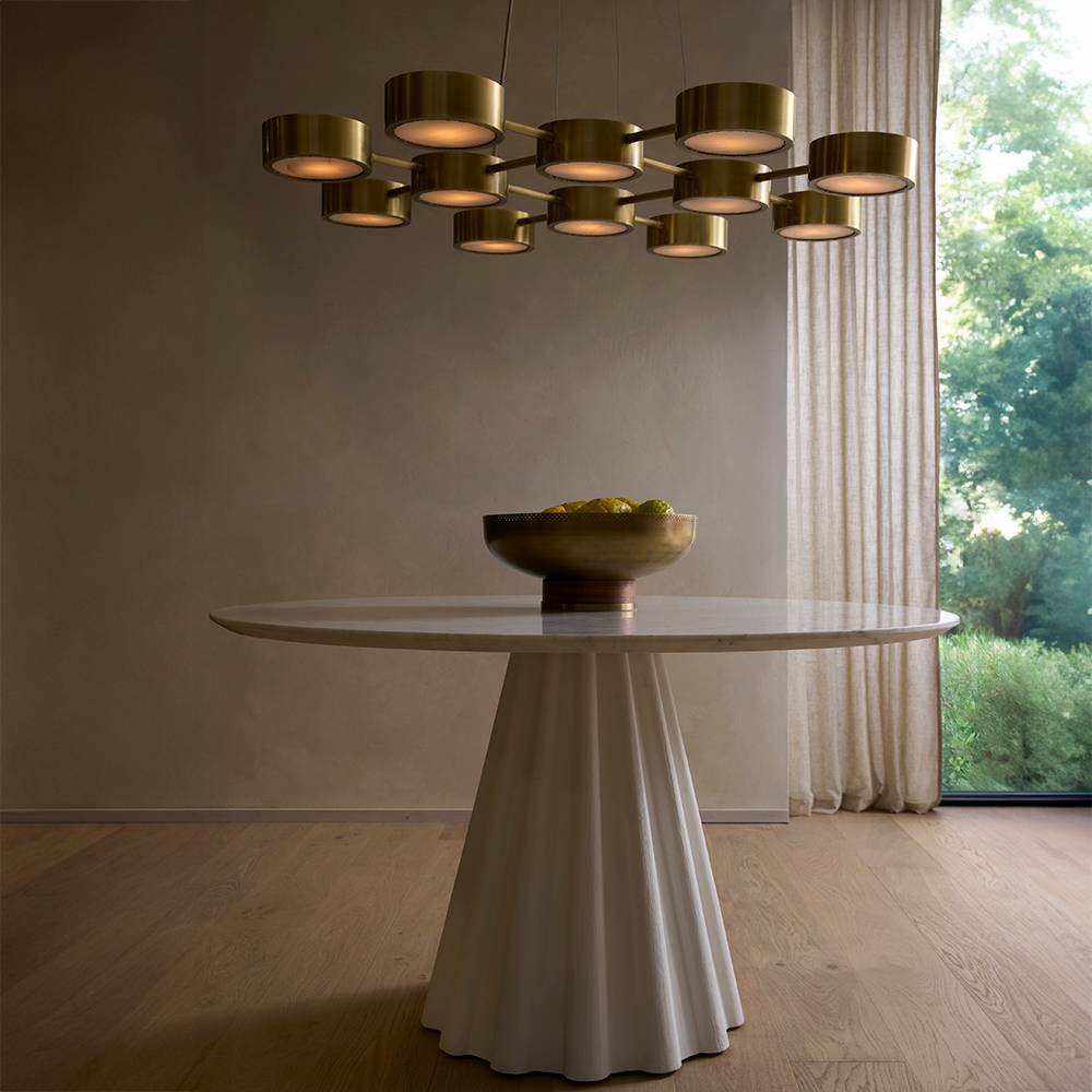 Wright Grid Chandelier by Arteriors - view 2