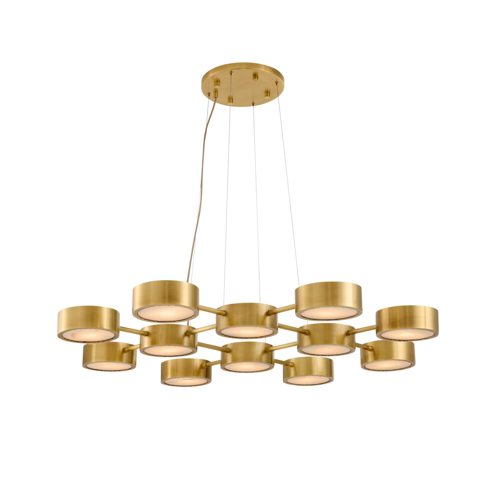 Wright Grid Chandelier by Arteriors