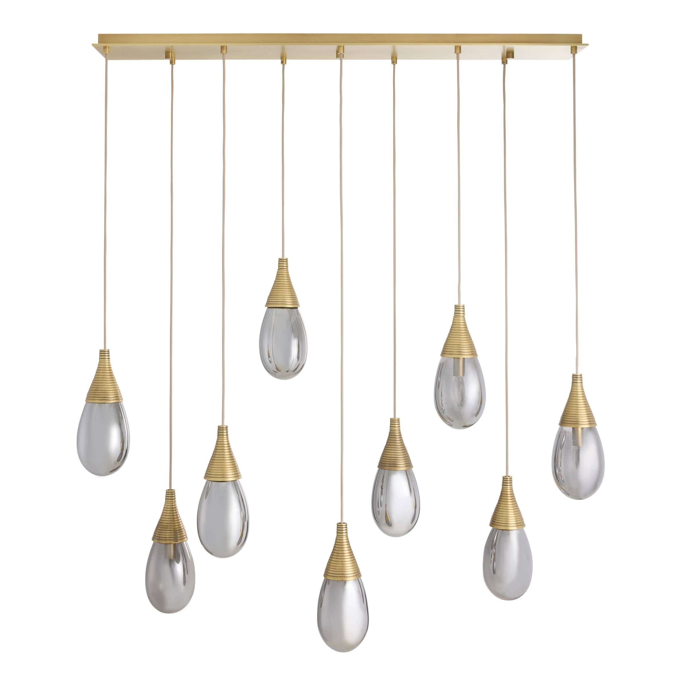 Giselle Linear Multi-Port Chandelier by Arteriors - view 4