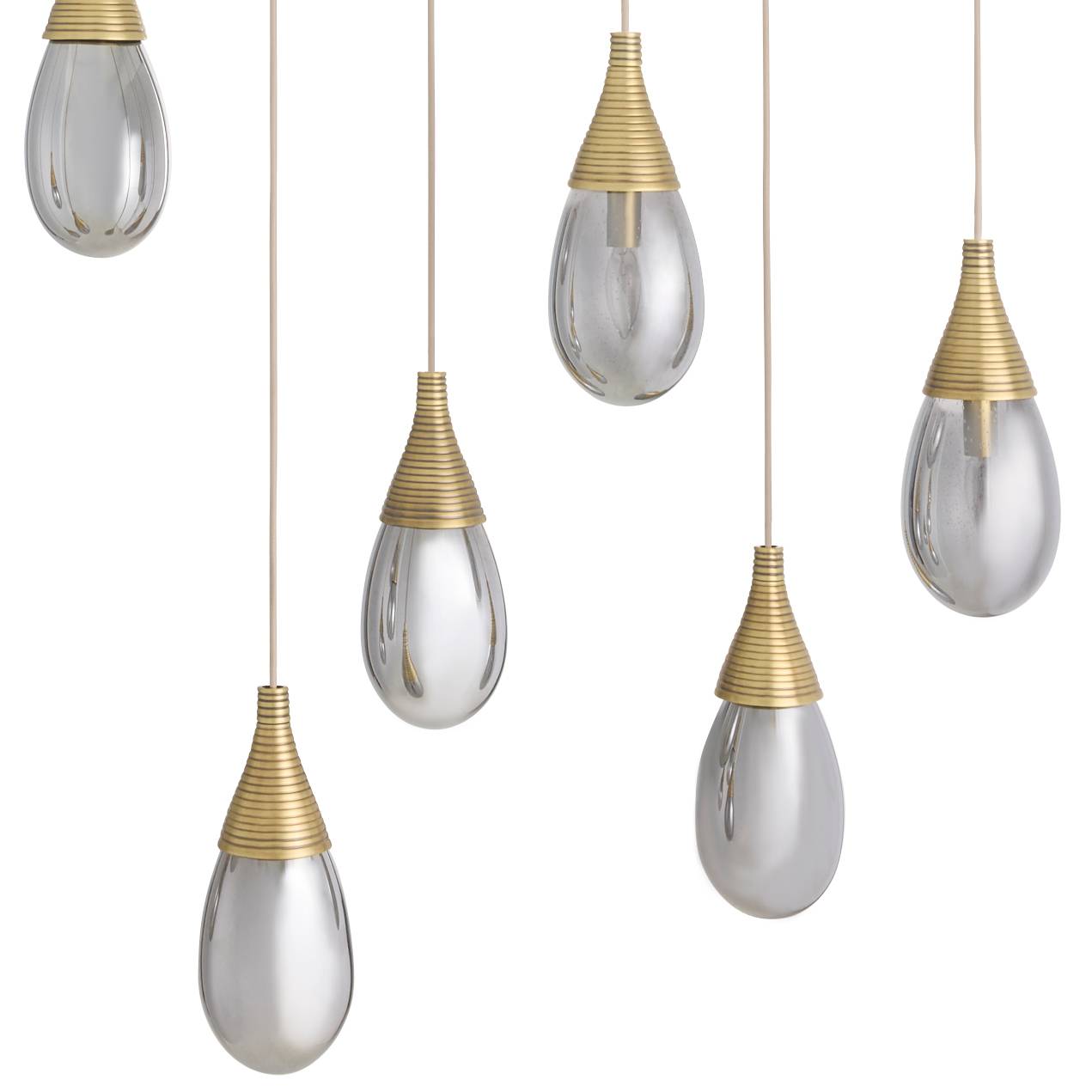 Giselle Linear Multi-Port Chandelier by Arteriors - view 7